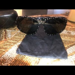 💯 Authentic 💯 Chanel Studded Sunglasses
